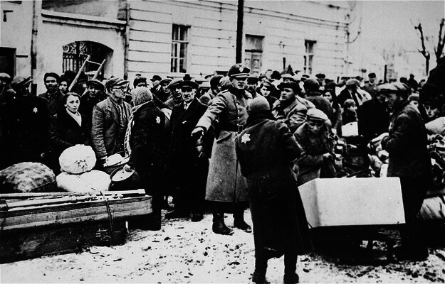 Ghetto von Grodno. Etwa 1941-1942.